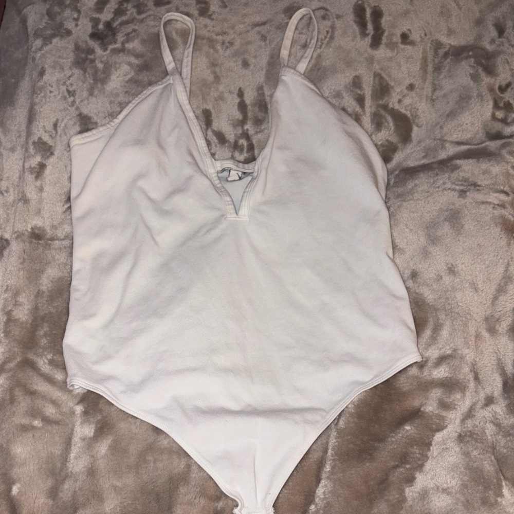 Express White Women's Bodysuit